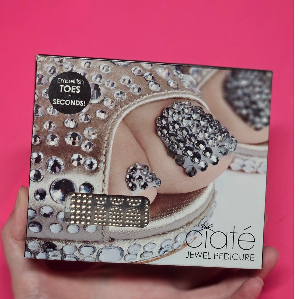 Ciate Mirror Ball Jewel Pedicure Nail Art Kit New Discontinued